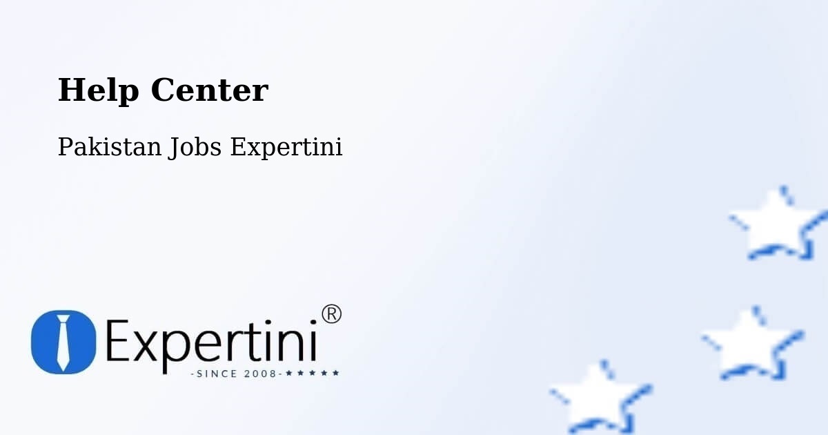 Help Center – Sargodha - Pakistan Jobs Expertini